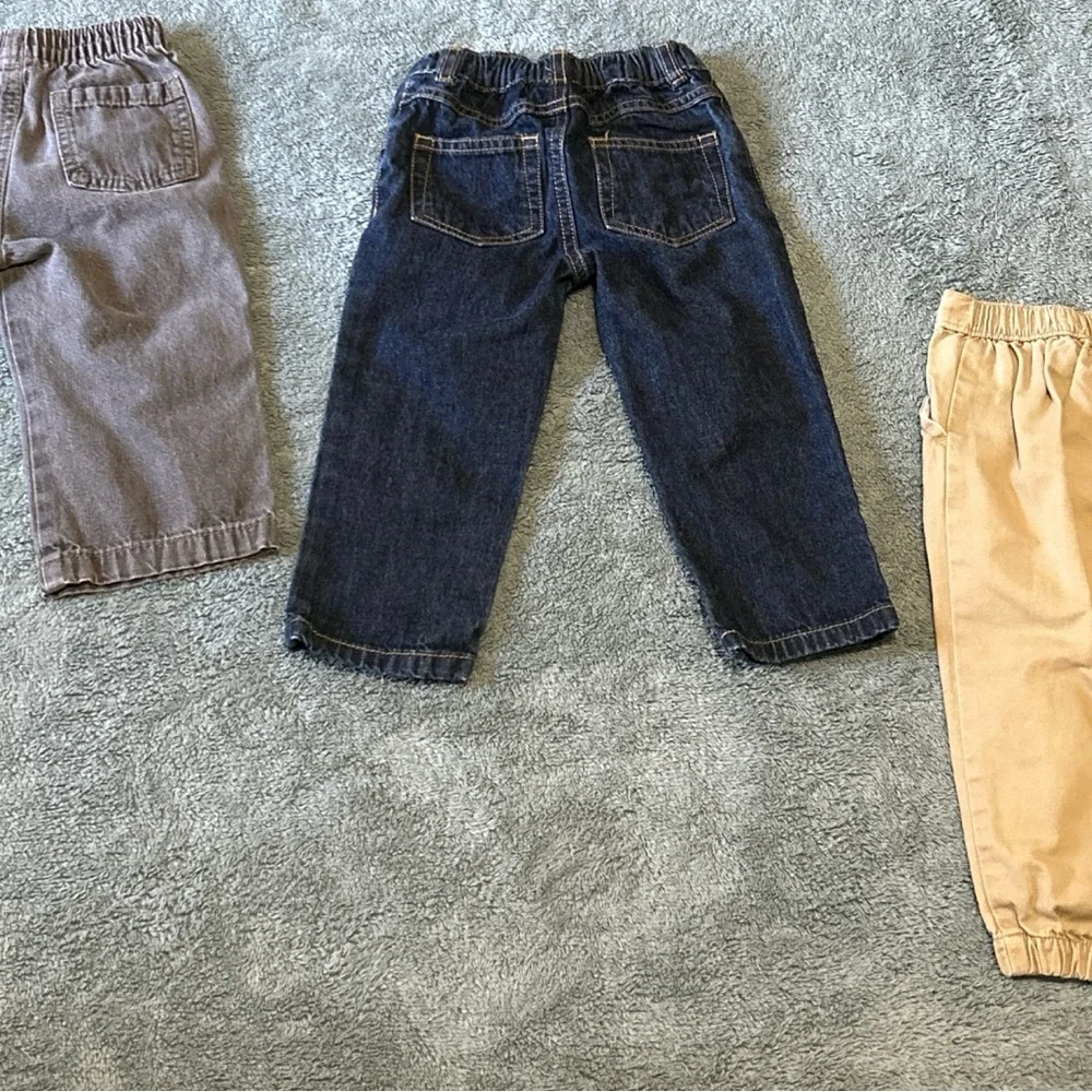 Kids 3-Piece Bundle Carter's, Circo Khakis & Garanimals 18M